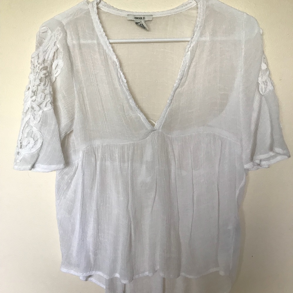 Forever 21 Sheer Top
